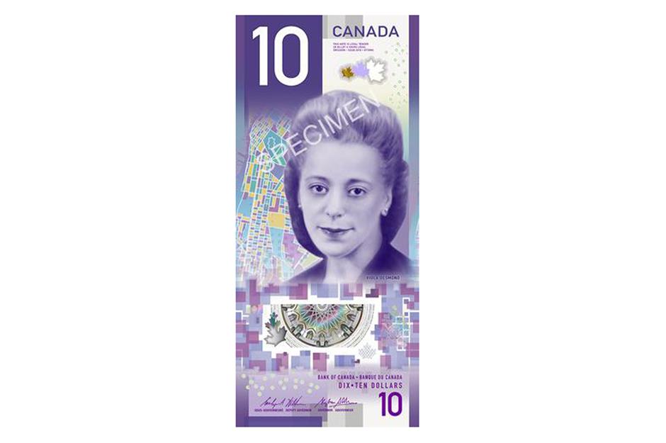 Vertical banknotes